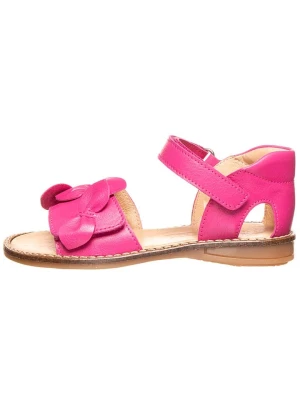 BO-BELL Skórzane sandały w kolorze różowym rozmiar: 28