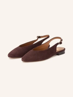 Bobbies Baleriny Slingballerinas Anouk braun