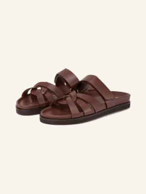 Bobbies Klapki Atlas braun