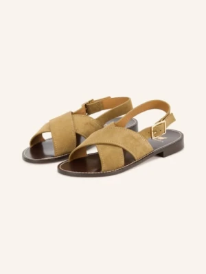Bobbies Sandały Zita beige