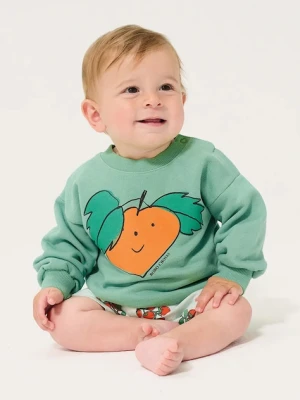 Bobo Choses bluza bawełniana niemowlęca Tangerine