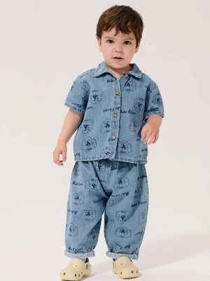 Bobo Choses jeansy niemowlęce Pickles The Dog