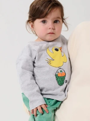 Bobo Choses longsleeve bawełniany niemowlęcy Flying Oranges