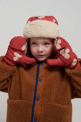 Bobo Choses rękawiczki dziecięce kolor brązowy