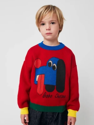 Bobo Choses sweter bawełniany dziecięcy Doggy Mate