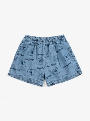 Bobo Choses szorty jeansowe niemowlęce Pickles The Dog