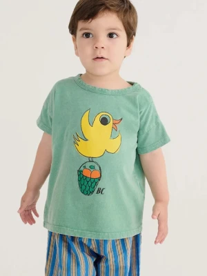 Bobo Choses t-shirt bawełniany niemowlęcy Flying Oranges