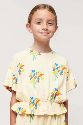 Bobo Choses t-shirt dziecięcy kolor żółty