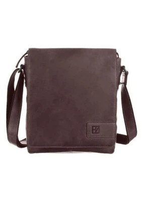 Bodenschatz Skórzana torebka w kolorze brązowym - 26 x 30 x 9 cm rozmiar: onesize