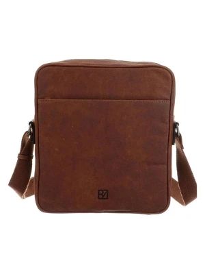 Bodenschatz Skórzana torebka w kolorze brązowym - 27 x 29,5 x 7,5 cm rozmiar: onesize