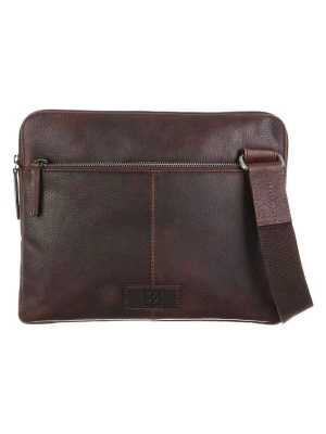 Bodenschatz Skórzana torebka w kolorze brązowym - 31 x 25 x 2 cm rozmiar: onesize