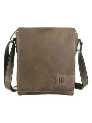 Bodenschatz Skórzana torebka w kolorze jasnobrązowym - 26 x 30 x 9 cm rozmiar: onesize