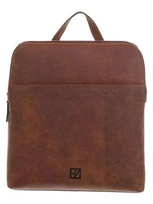 Bodenschatz Skórzany plecak w kolorze jasnobrązowym - 25 x 29 x 9 cm rozmiar: onesize