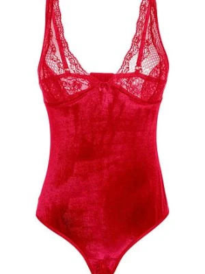 "Body aksamitne ""ouvert""" bonprix