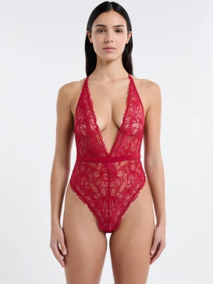 Body bez fiszbin z koronki Etam