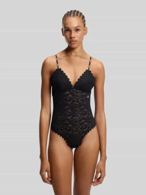 Body bieliźniane z koronki HUGO