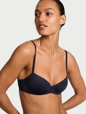 Body by Victoria Biustonosz lekko usztywniany balkonetka FlexFactor Victoria's Secret Niebieski