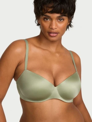 Body by Victoria Biustonosz lekko usztywniany balkonetka FlexFactor Victoria's Secret Zielony
