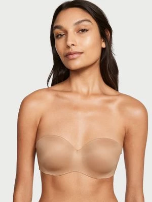 Body by Victoria Biustonosz lekko usztywniany bez ramiączek Strapless Victoria's Secret