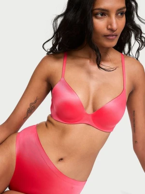 Body by Victoria Biustonosz lekko usztywniany FlexFactor Demi Victoria's Secret Czerwony