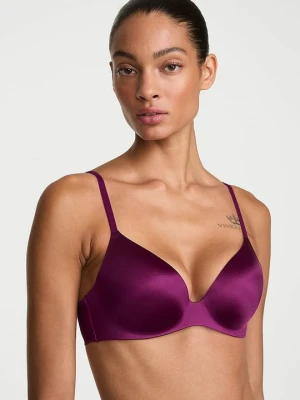 Body by Victoria Biustonosz lekko usztywniany FlexFactor Demi Victoria's Secret Fioletowy