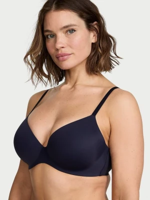 Body by Victoria Biustonosz lekko usztywniany FlexFactor Demi Victoria's Secret Niebieski