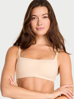 Body by Victoria Biustonosz lekko usztywniany Luxe Contour Scoop Victoria's Secret Beżowy