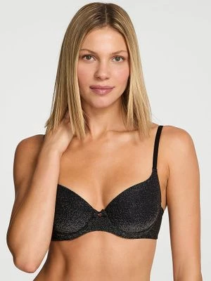 Body by Victoria Biustonosz lekko usztywniany Shimmer Demi Victoria's Secret 7DNS