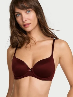 Body by Victoria Biustonosz lekko usztywniany Smooth Demi Victoria's Secret Brązowy