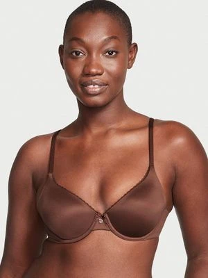 Body by Victoria Biustonosz lekko usztywniany z mocno zabudowanymi miseczkami Lightly-Lined Full-Coverage Victoria's Secret Brązowy