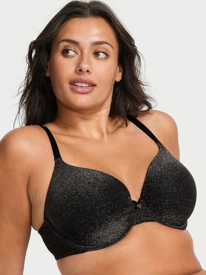 Body by Victoria Biustonosz lekko usztywniany z mocno zabudowanymi miseczkami Shimmer Victoria's Secret 7DNS