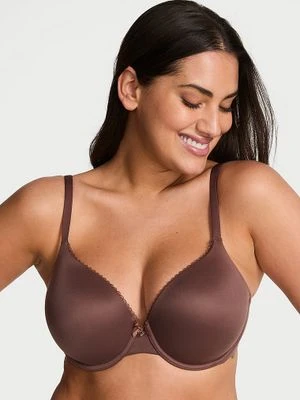 Body by Victoria Biustonosz lekko usztywniany z mocno zabudowanymi miseczkami Victoria's Secret