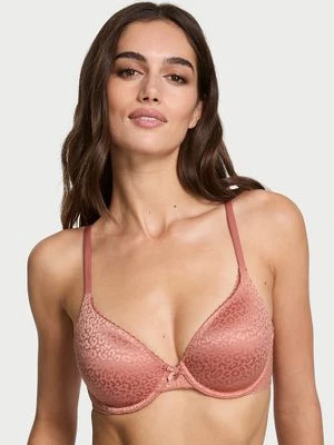 Body by Victoria Biustonosz lekko usztywniany z mocno zabudowanymi miseczkami Victoria's Secret