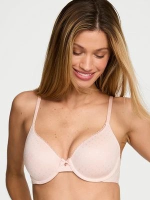 Body by Victoria Biustonosz lekko usztywniany z mocno zabudowanymi miseczkami Victoria's Secret