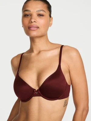 Body by Victoria Biustonosz lekko usztywniany z mocno zabudowanymi miseczkami Victoria's Secret Brązowy