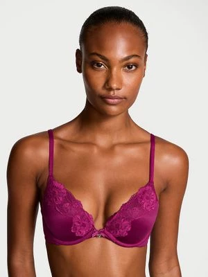 Body by Victoria Biustonosz push-up z koronką Lace-Trim Victoria's Secret