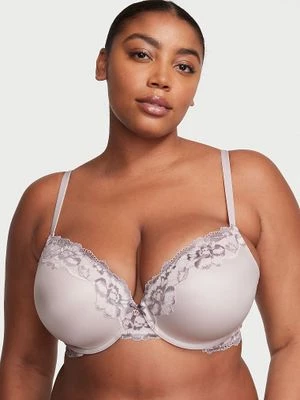 Body by Victoria Biustonosz push-up z koronką Perfect Shape Lace-Trim Victoria's Secret