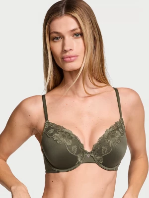 Body by Victoria Biustonosz push-up z koronką Perfect Shape Lace-Trim Victoria's Secret