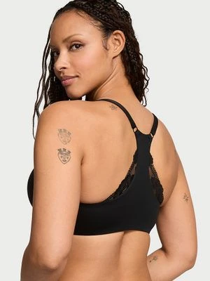 Body by Victoria Biustonosz push-up zapinany z przodu Racerback Victoria's Secret