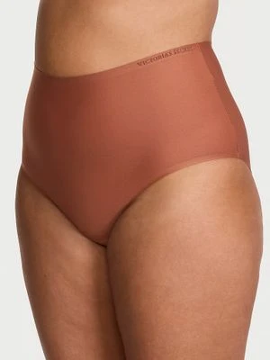 Body by Victoria Majtki figi z wysokim stanem Flex Victoria's Secret Brązowy
