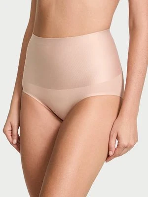 Body by Victoria Majtki modelujące z wysokim stanem Smoothing Shimmer Brief Victoria's Secret