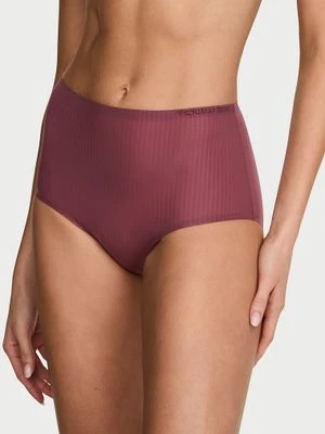 Body by Victoria Majtki z wysokim stanem Flex Shadow Stripe Brief Victoria's Secret