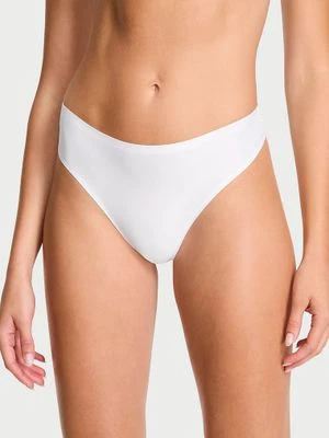 Body by Victoria Stringi z mikrofibry Flex Victoria's Secret Biały