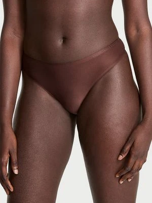 Body by Victoria Stringi z mikrofibry Flex Victoria's Secret Brązowy