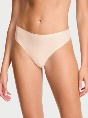 Body by Victoria Stringi z mikrofibry Flex Victoria's Secret Beżowy