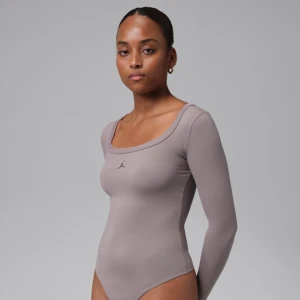 Body damskie z długim rękawem Jordan Brooklyn - Fiolet