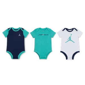Body dla niemowląt (0–9 M) Jordan Brooklyn Essentials (3 szt.) - Zieleń