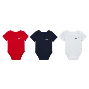 Body dla niemowląt (0–9 M) Nike Swoosh (3 szt.) - Wielokolorowe