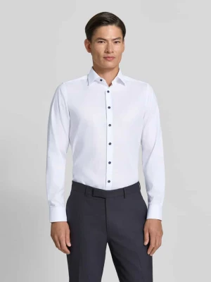 Body Koszula biznesowa o kroju slim fit z mieszanki bawełny OLYMP Level 5 Biały