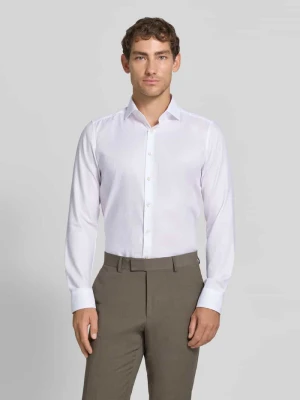 Body Koszula biznesowa o kroju slim fit z mieszanki bawełny OLYMP Level 5 Biały